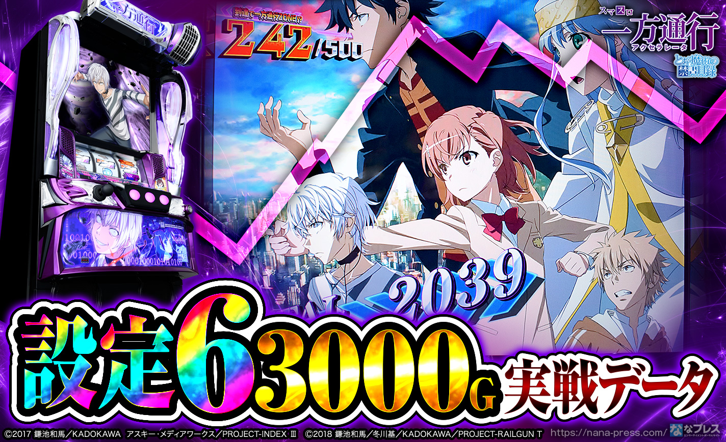 スマスロ 一方通行 とある魔術の禁書目録】設定6の約3000G実戦 スマスロ 一方通行 とある魔術の禁書目録】設定6の約3000G実戦